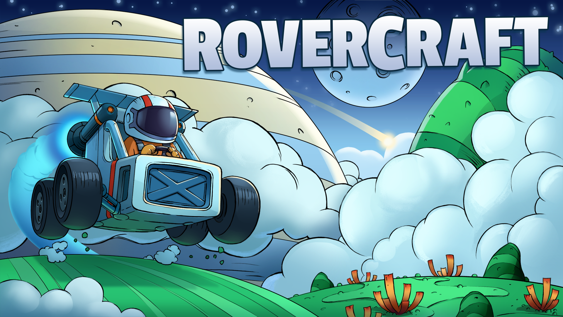 Screenshot 1 of Rovercraft: ប្រណាំងយានអវកាសរបស់អ្នក។ 1.41.7.141087