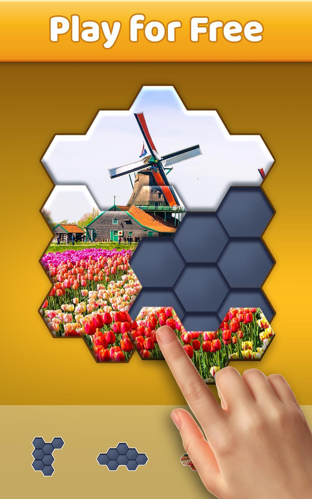 Hexa Jigsaw Puzzle ® Game Screenshot