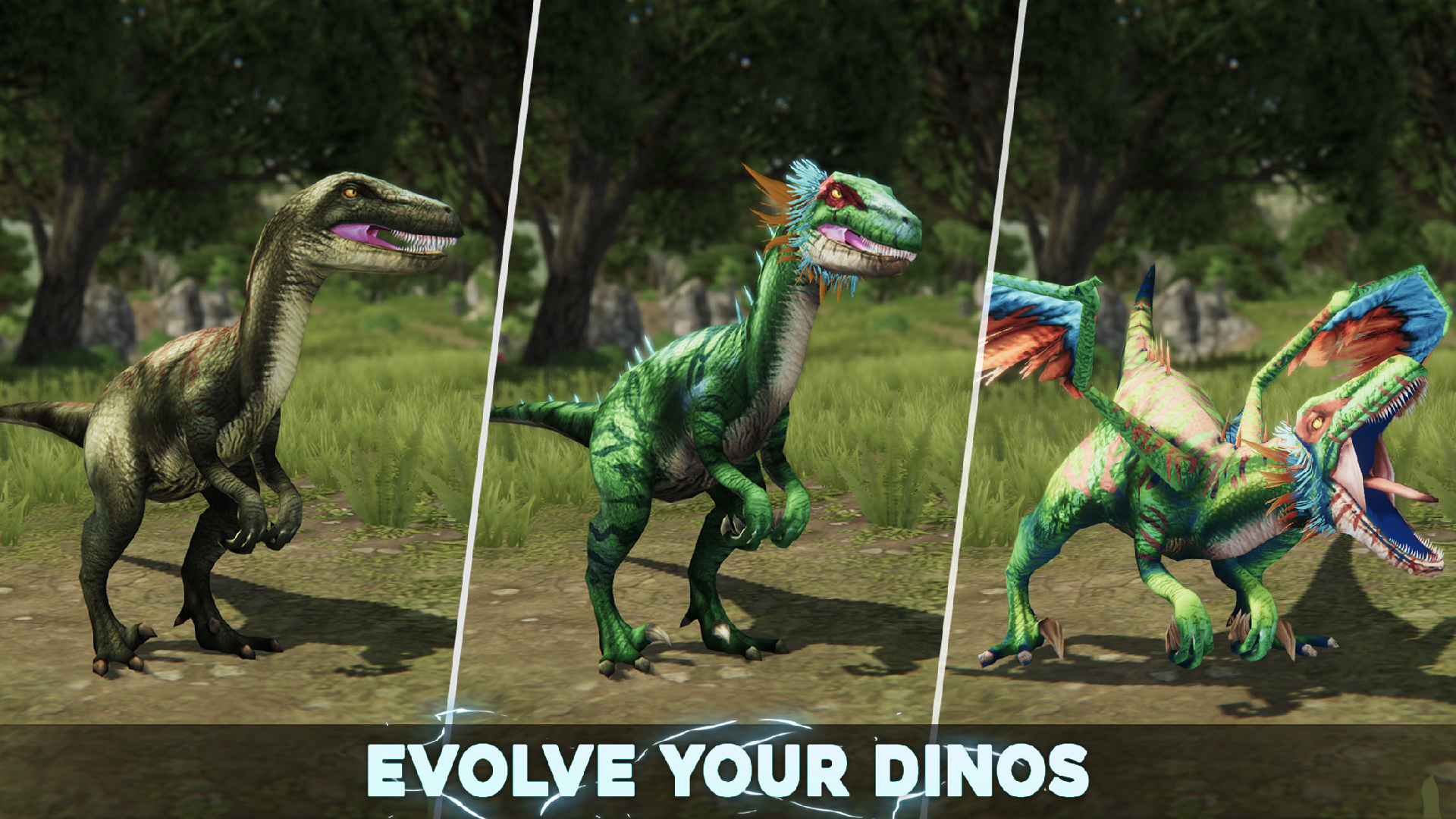 Dino Tamers - Jurassic MMO Game Screenshot