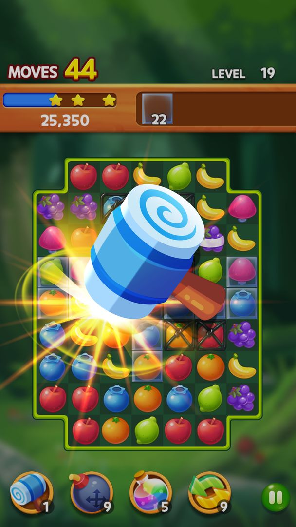 Fruit Magic Master: Match 3 Puzzle ภาพหน้าจอเกม