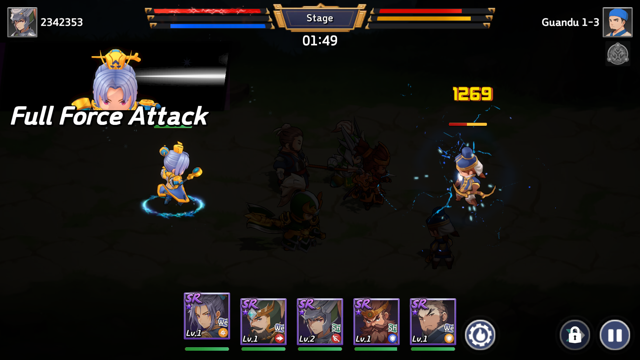 Three Kingdoms Tempest screenshot game