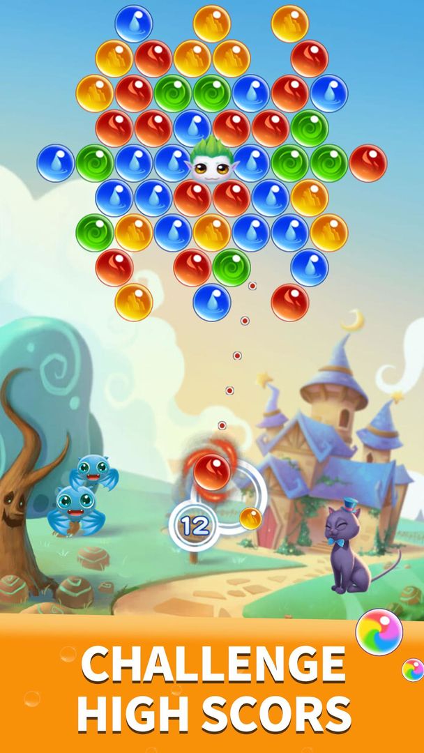 Magic POP-best bubble shooter game ภาพหน้าจอเกม