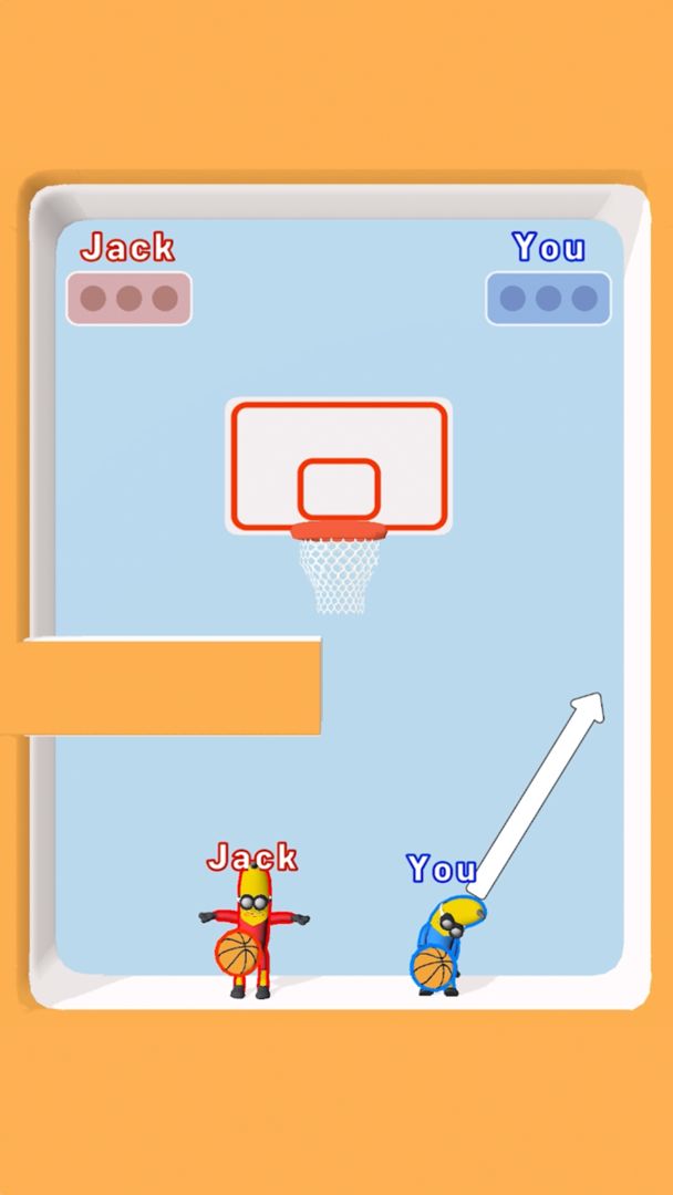 Screenshot of Basket Battle