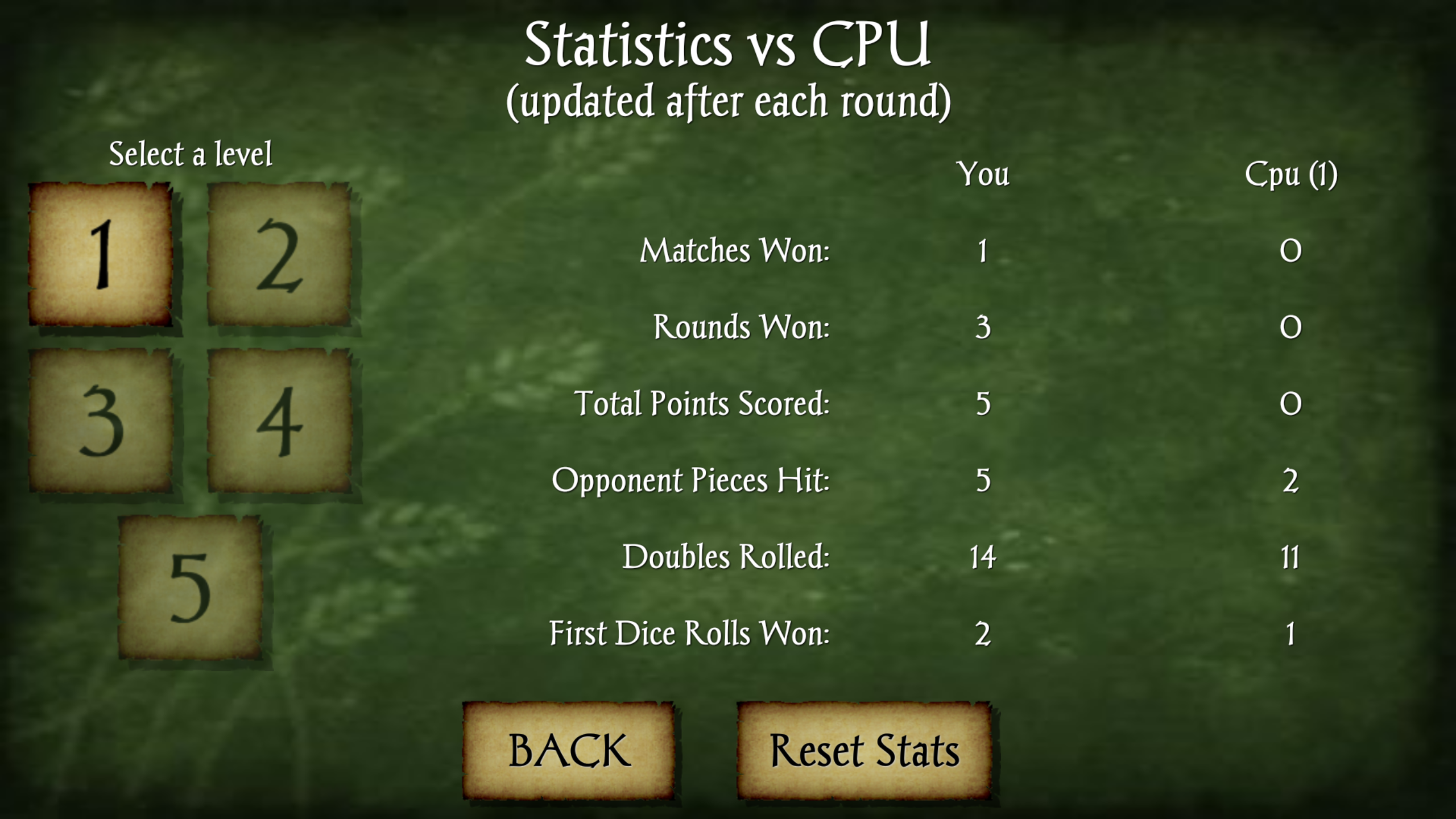 Backgammon Pro 遊戲截圖