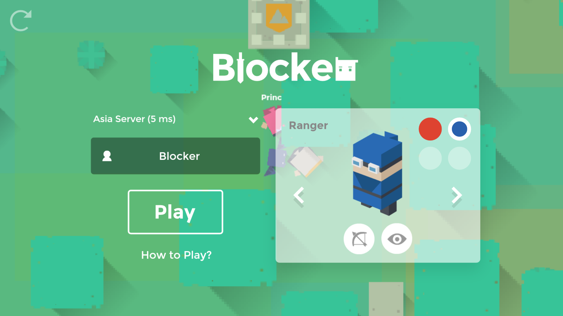 Blocker.io ภาพหน้าจอเกม
