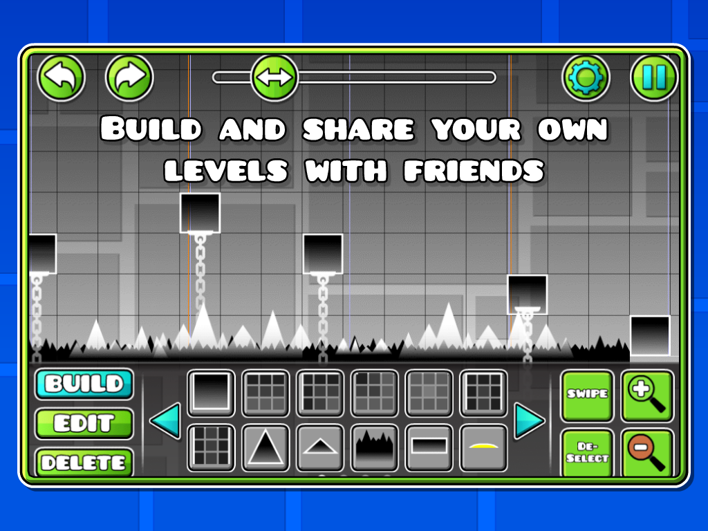 Geometry Dash 遊戲截圖