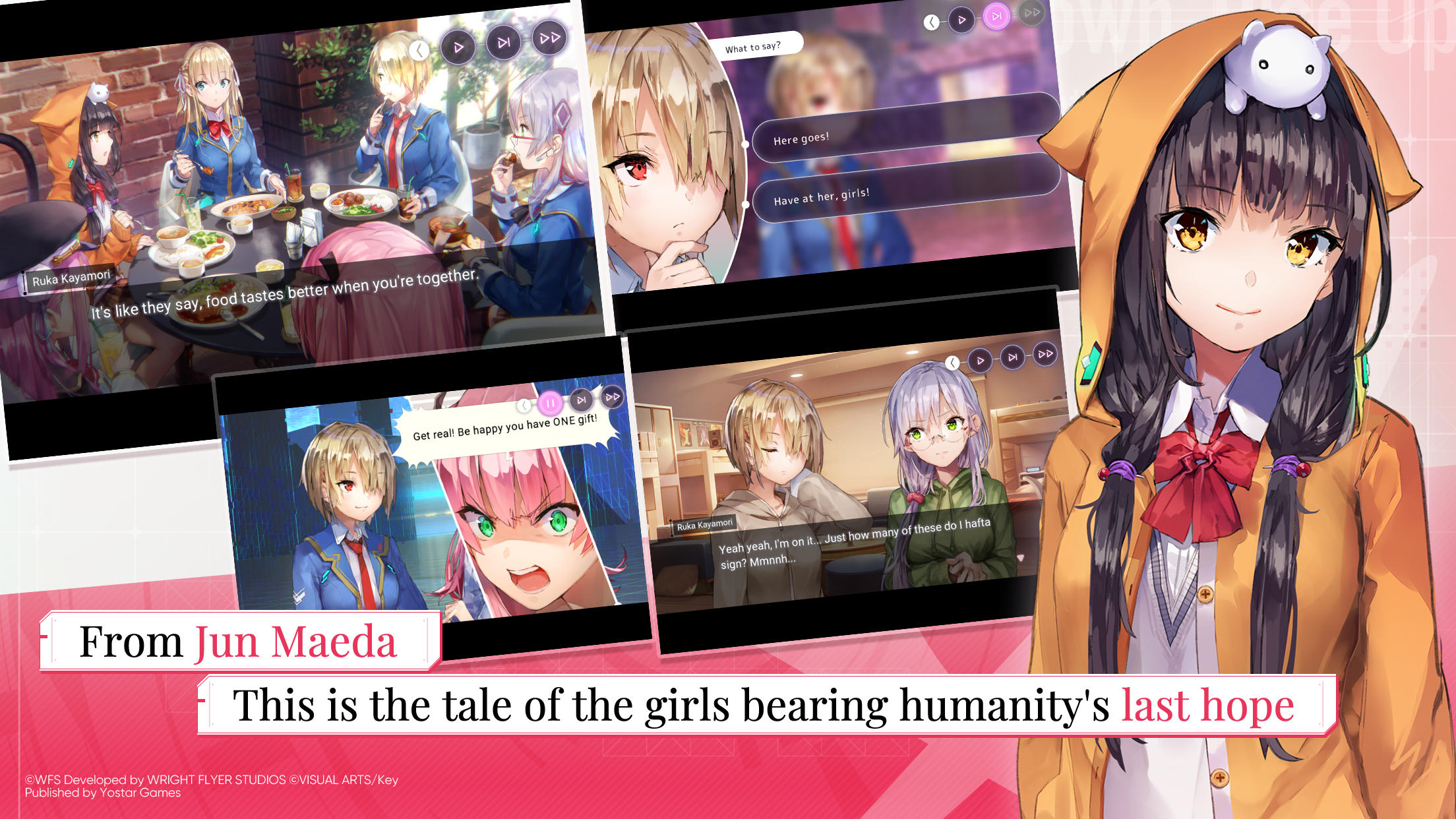 HeavenBurnsRed Game Screenshot