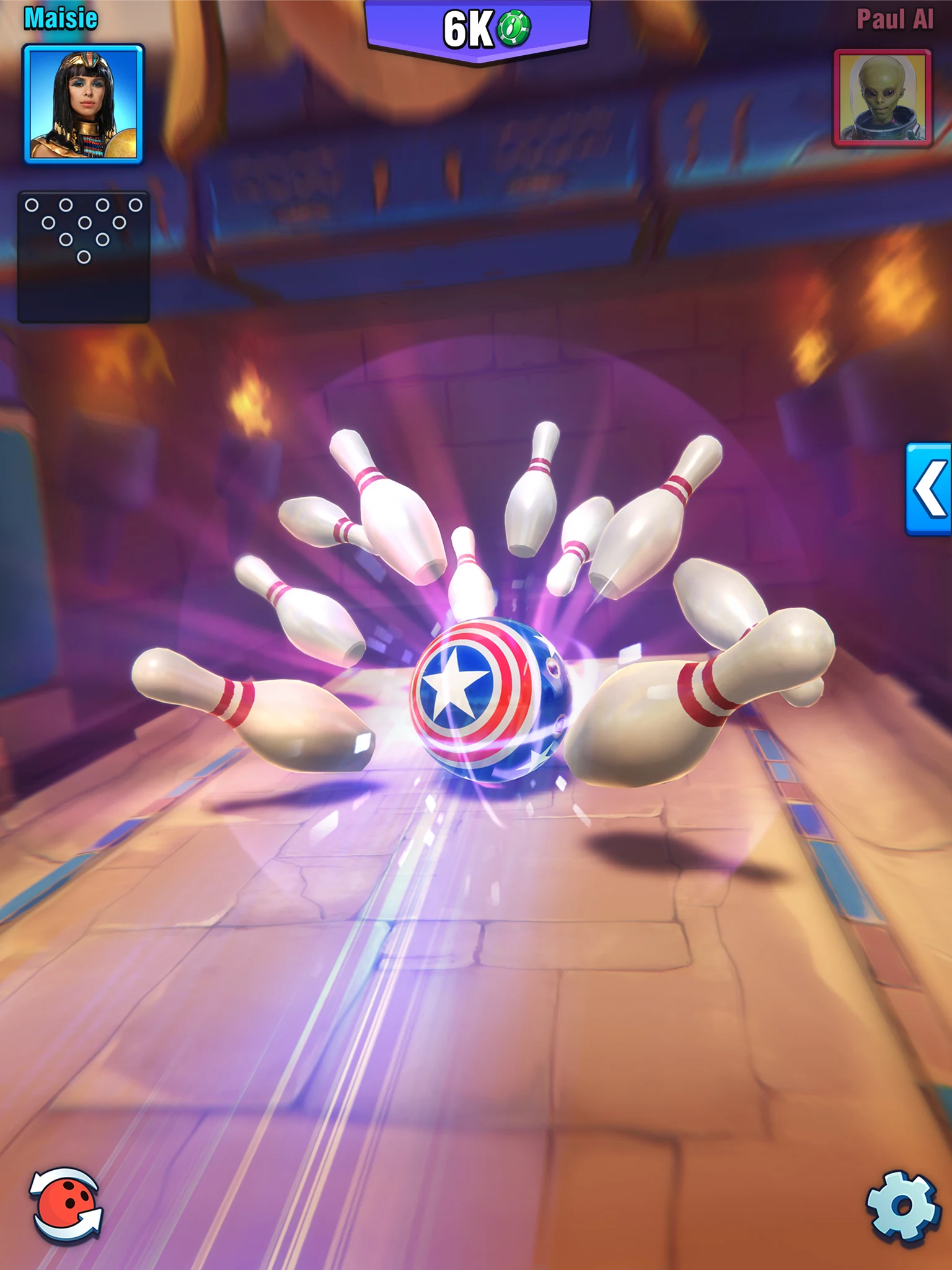 Bowling Crew — 3D bowling game Game Screenshot
