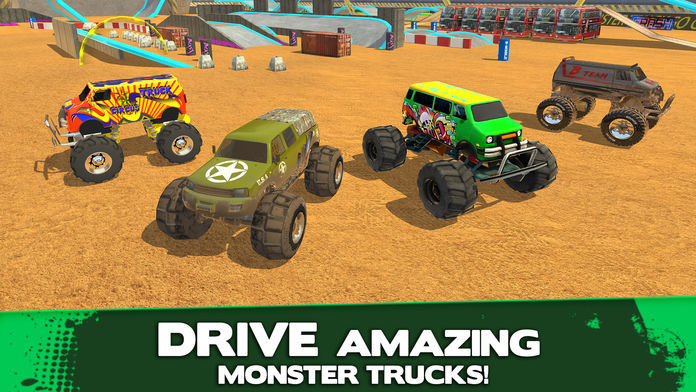Monster Truck Driver Simulator 게임 스크린 샷