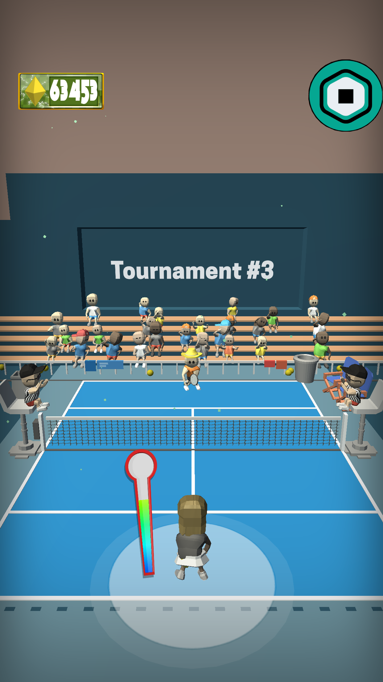 Robux Tennis Blast 게임 스크린 샷