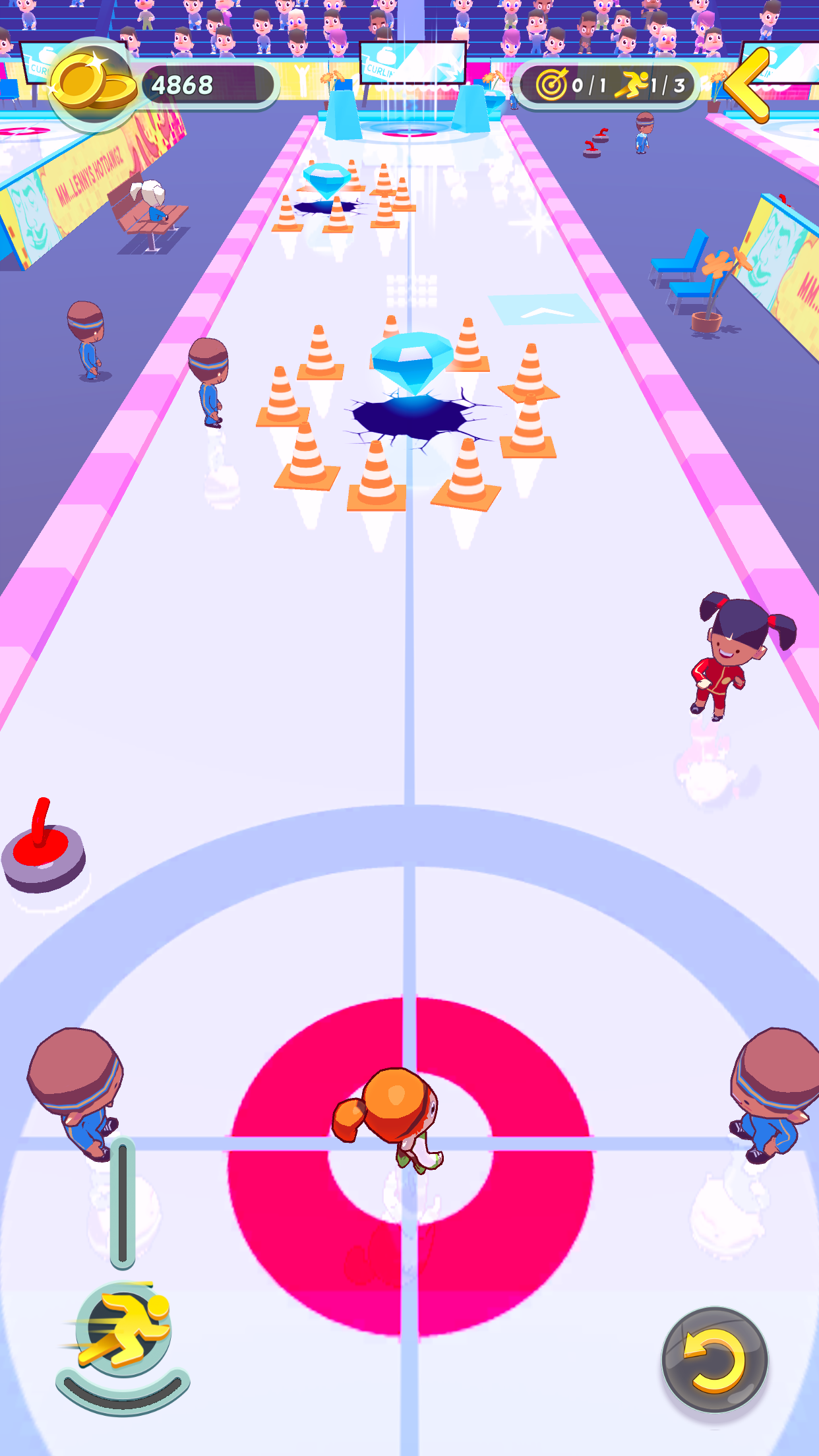 Screenshot of Curling Buddies
