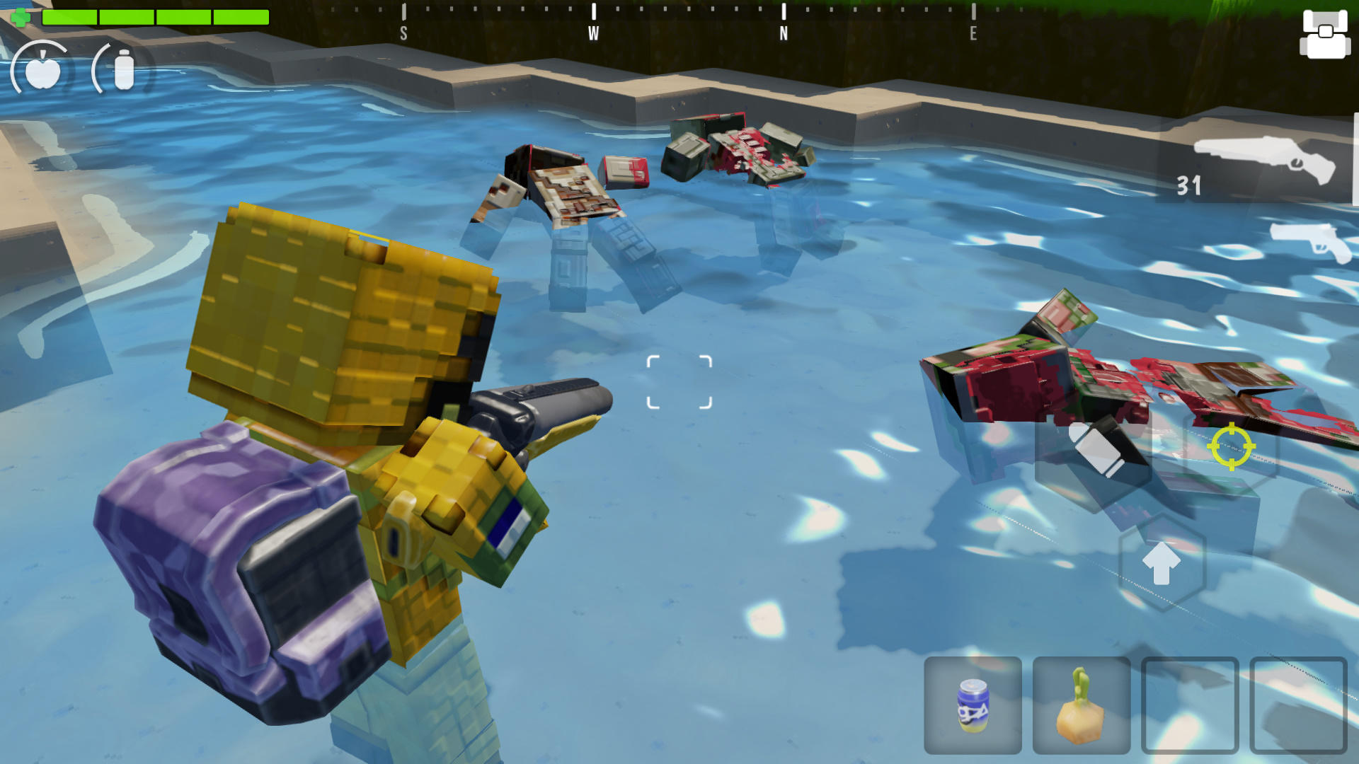 Huntercraft: Zombie Survival Game Screenshot
