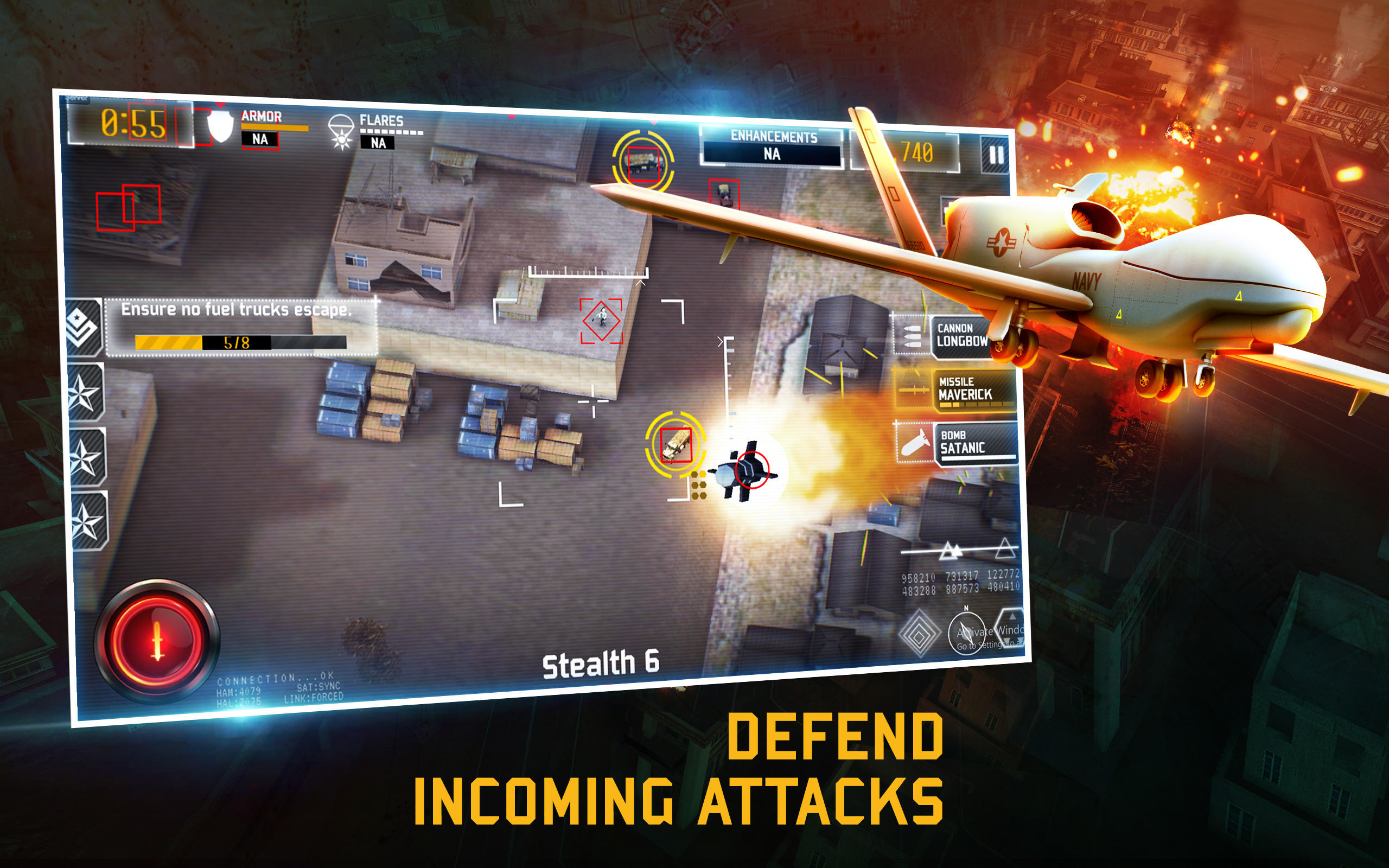 Скриншот игры Drone : Shadow Strike 3