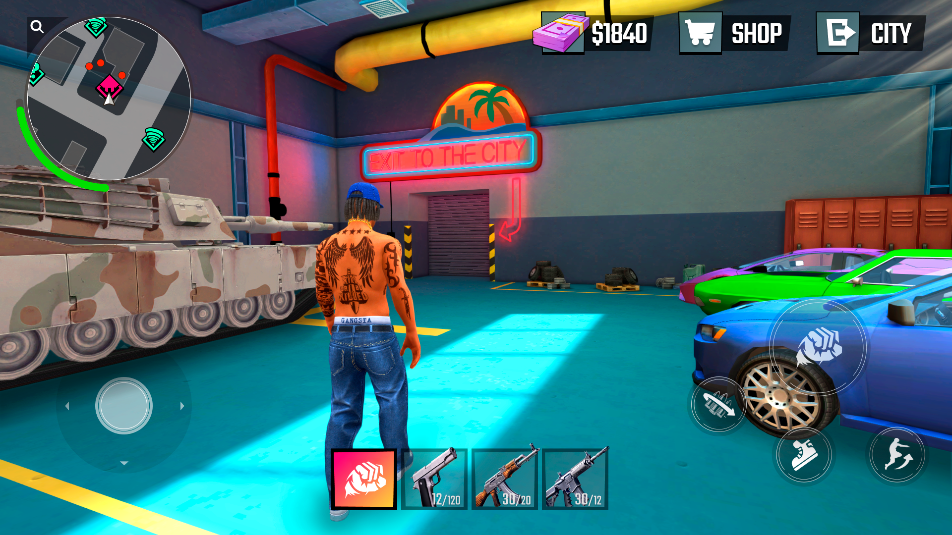Gangs Fighter Game Screenshot