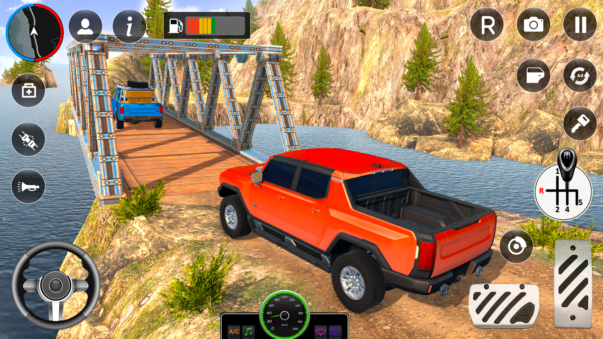 Jeep Driving Sim Offroad Games Game Screenshot