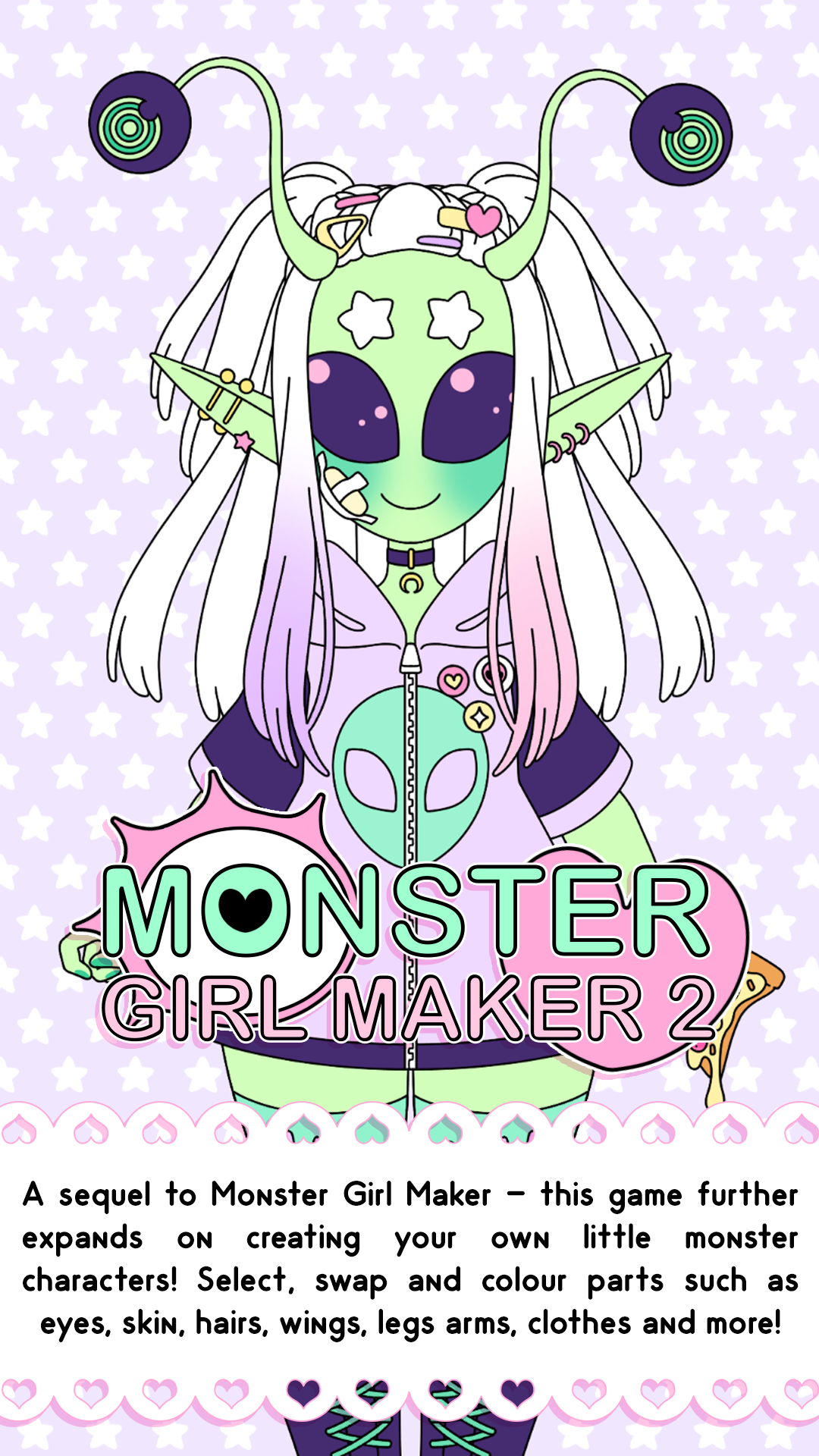 Screenshot 1 of Monster Girl Maker ၂ 2.0.1