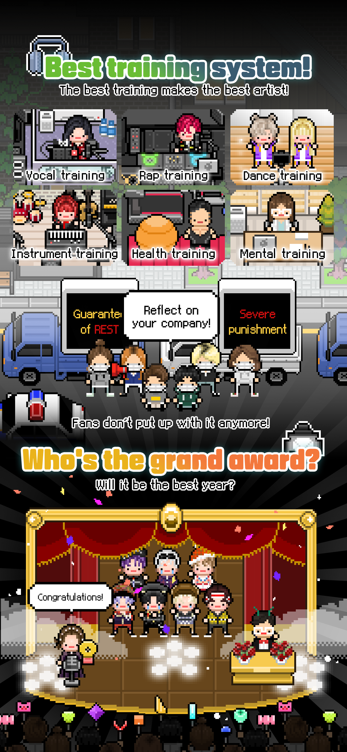 Screenshot of Monthly Entertainment