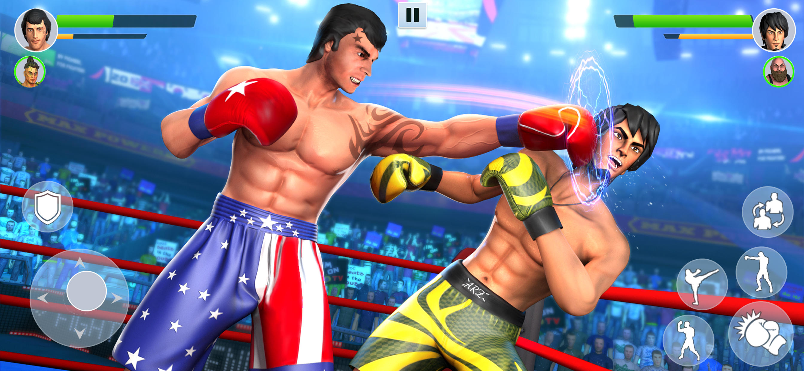 Boxing Heros: Fighting Games Game Screenshot