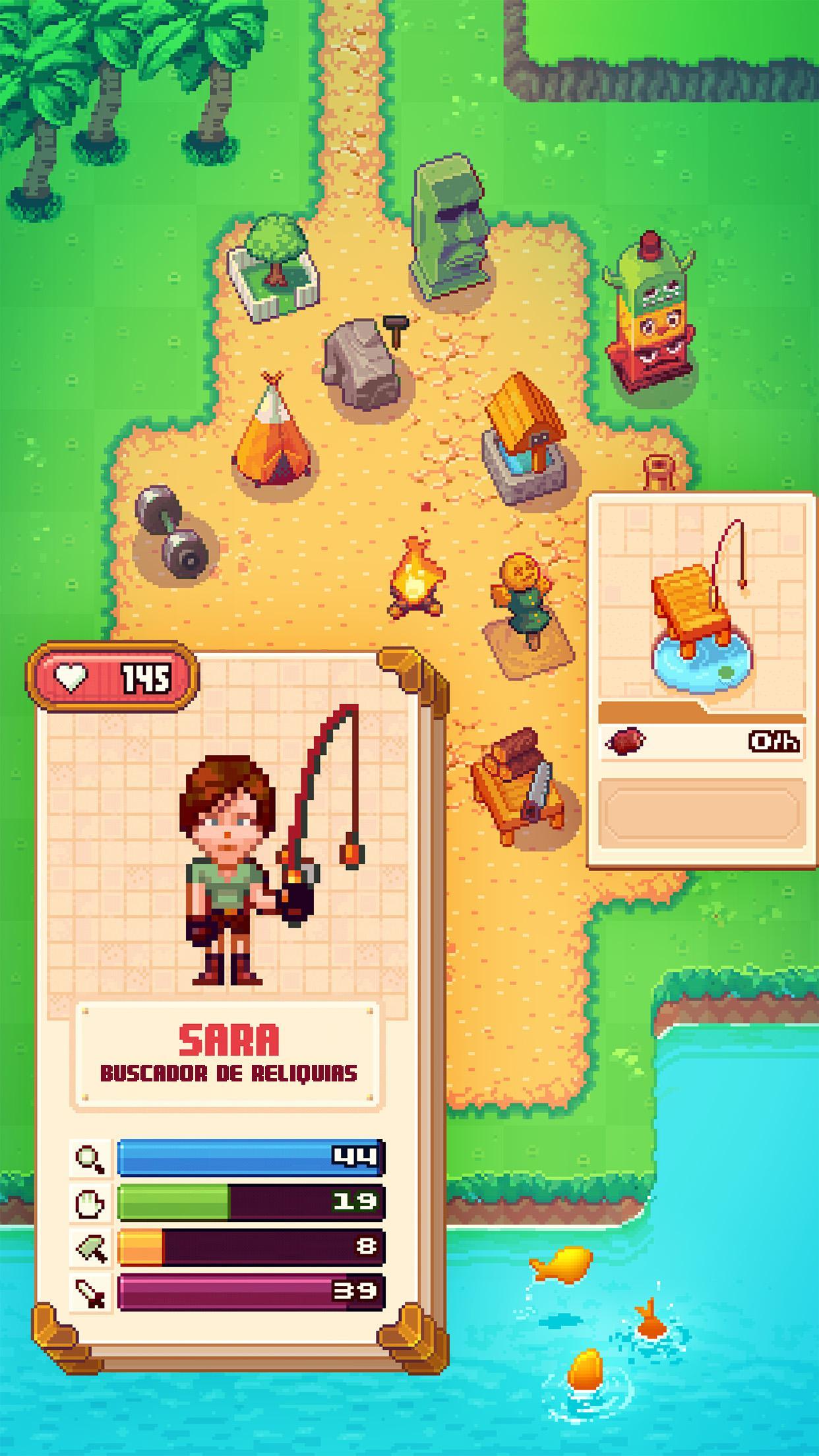 Captura de Pantalla del Juego Tinker Island Isla de aventura