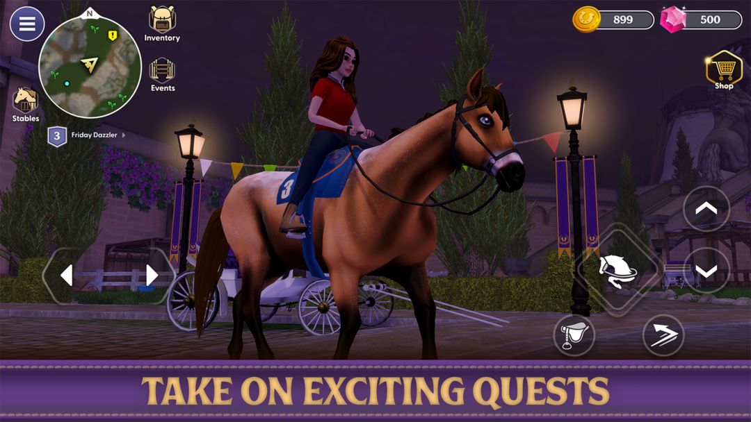 Screenshot of Star Equestrian - Horse Ranch