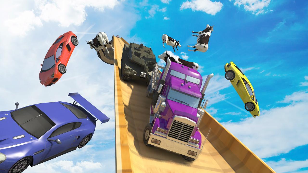 Cuplikan Layar Game Mega Ramp: Extreme Car Driving Stunts