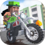 Icon of Mr. Blocky Moto Bike Driver SIM