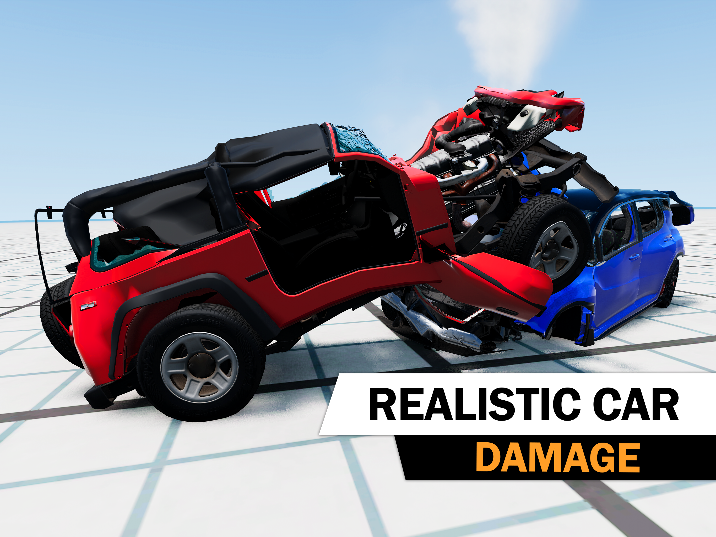 Screenshot of Stunt Car Crash Simulator