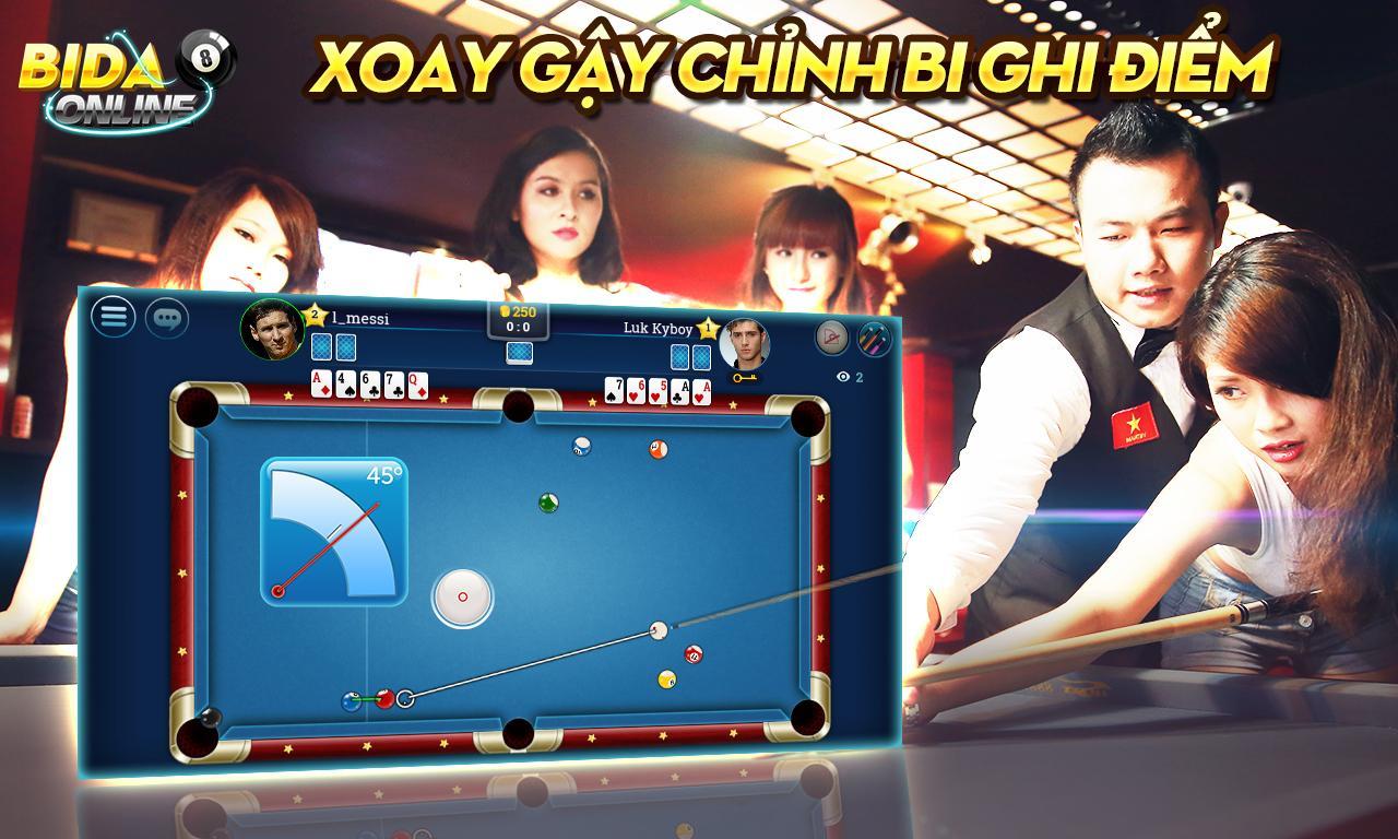 Bida Online - bida lo 8 pool 遊戲截圖