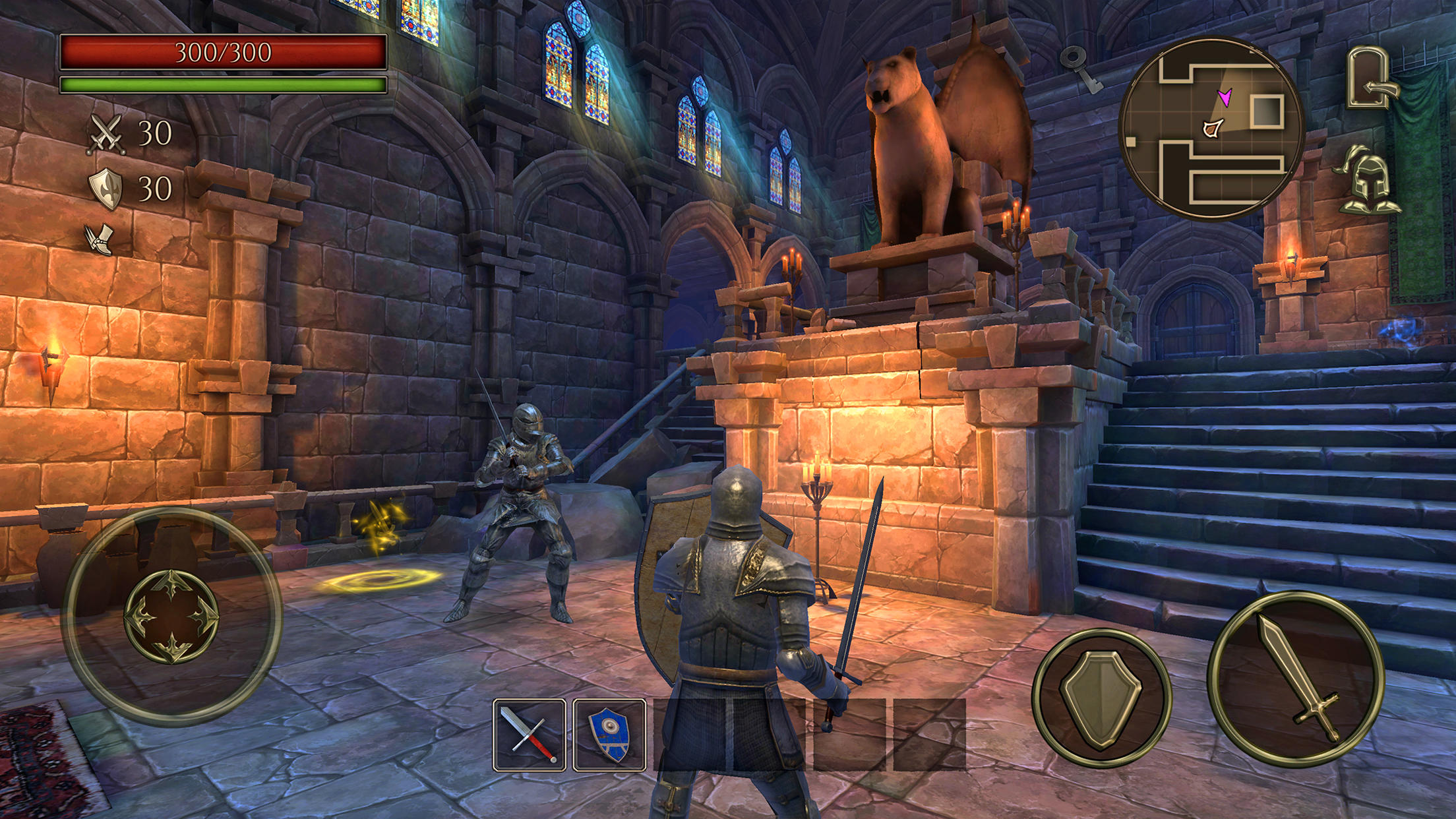 Screenshot 1 of 구울 성 3D - 액션 RPG 3.2