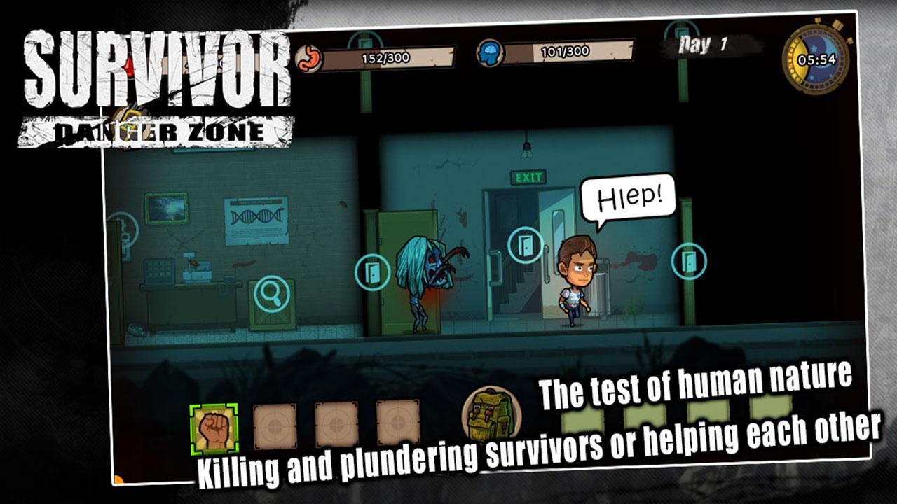 Survivor - DangerZone Game Screenshot