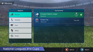 Pro League Soccer Game Screenshot