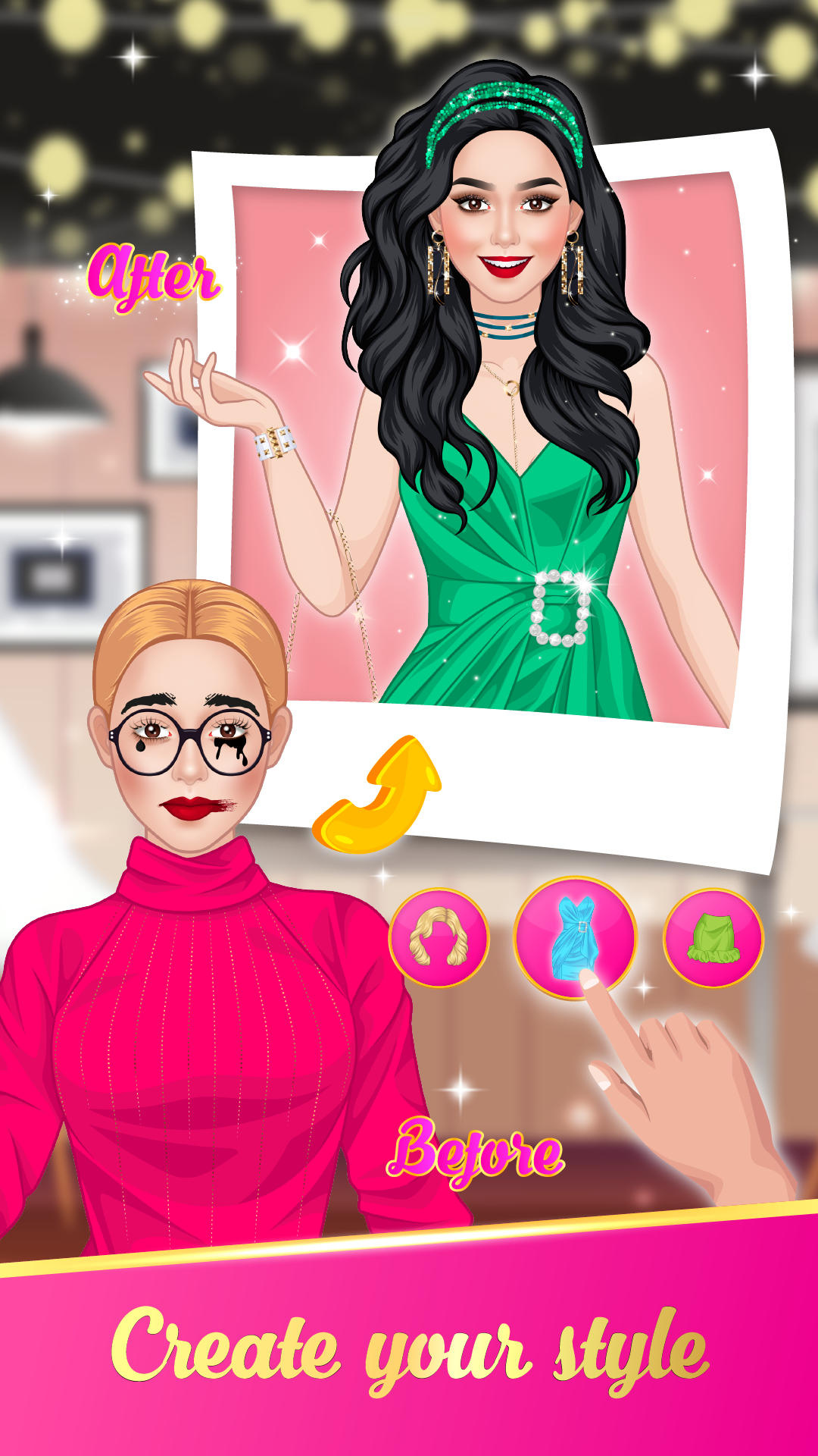 Jogo de vestir menina versão móvel andróide iOS apk baixar  gratuitamente-TapTap