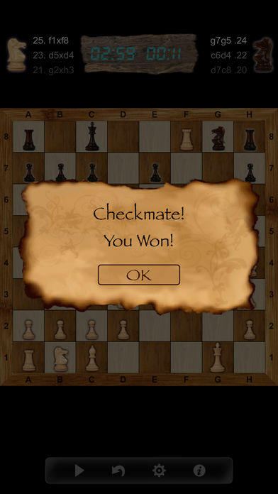 Скриншот игры Chess Deluxe!!