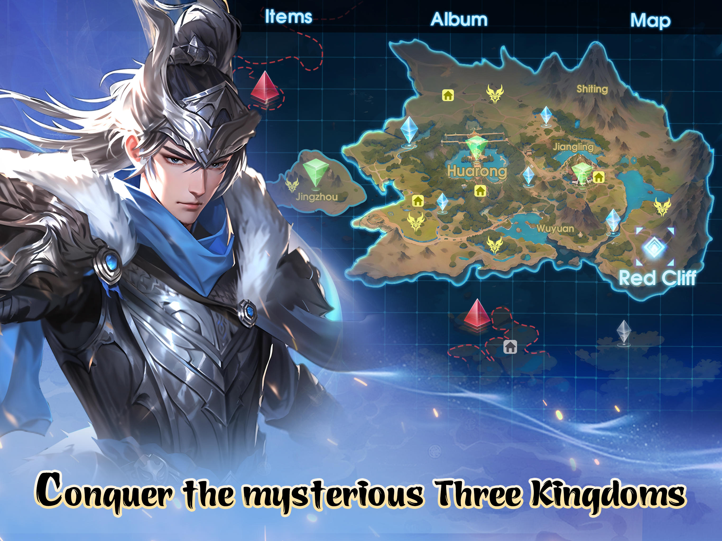 Fantasi Tiga Kerajaan:Perang ภาพหน้าจอเกม