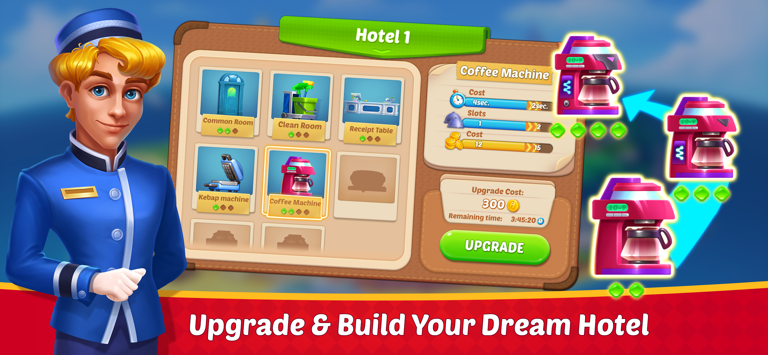 Screenshot 3 of Dream Hotel: Hotel Manager 1.4.14