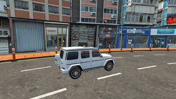 Modern Car Driving Simulator Game Screenshot