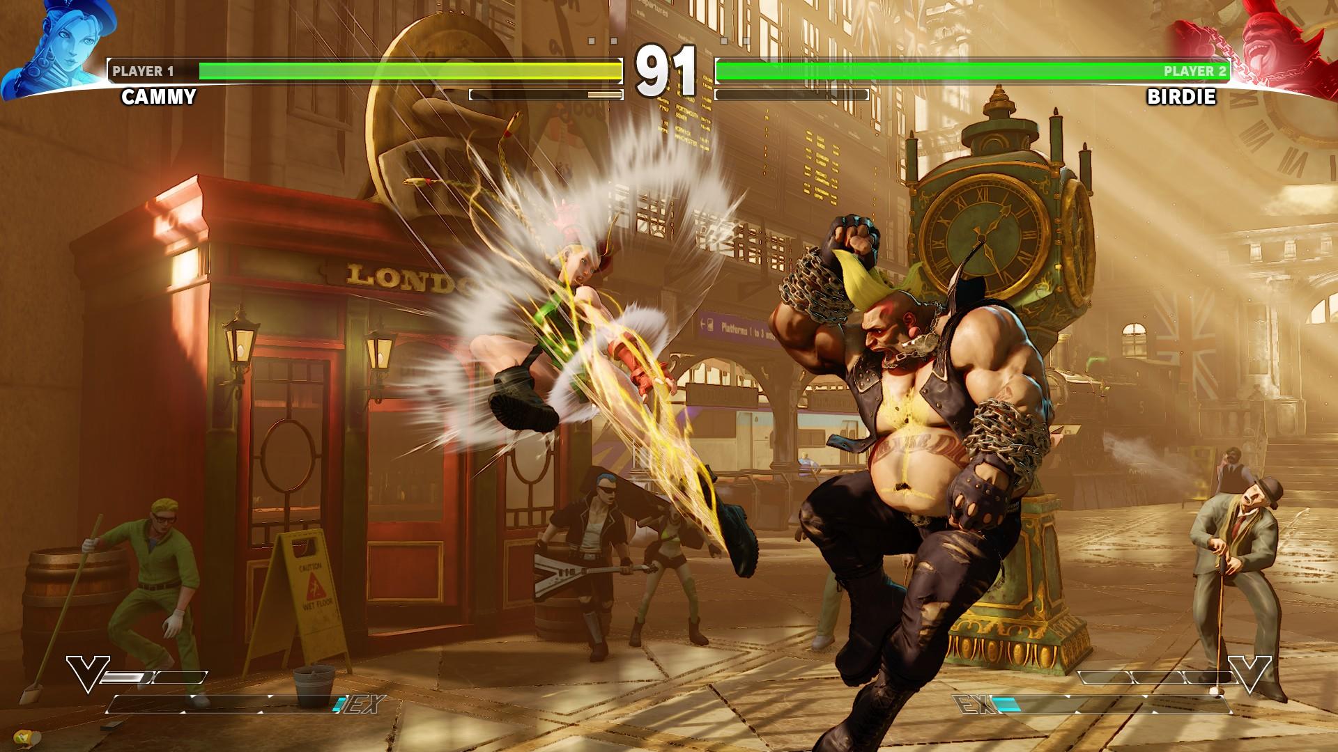 Screenshot of Street Fighter V