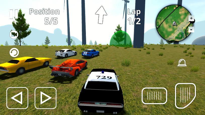 Police Car Driving Training 게임 스크린 샷