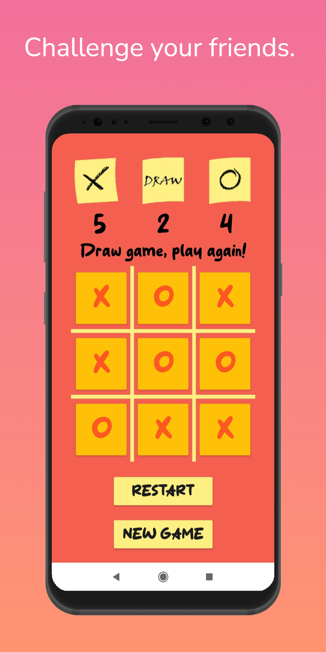 Tic Tac Toe - Play with friend – Apps on Google Play