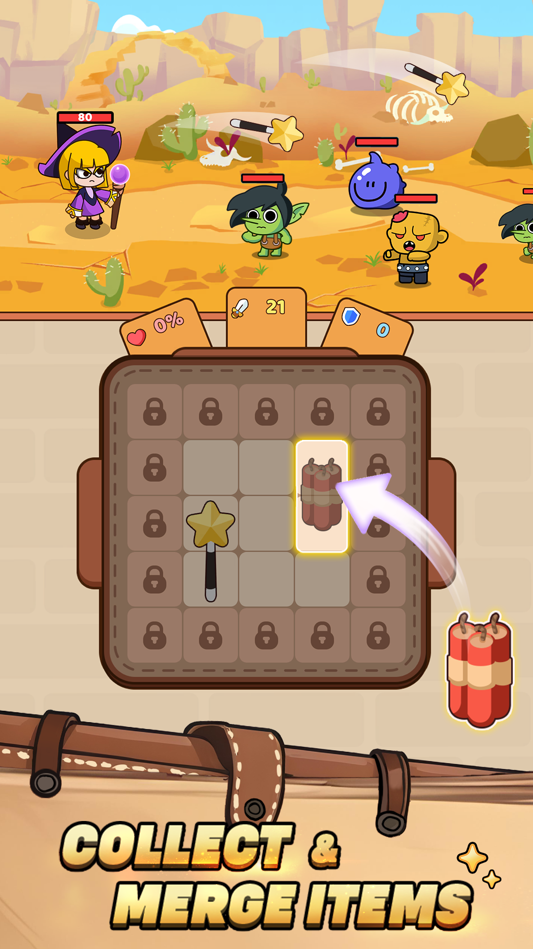 Backpack Attack Game Screenshot