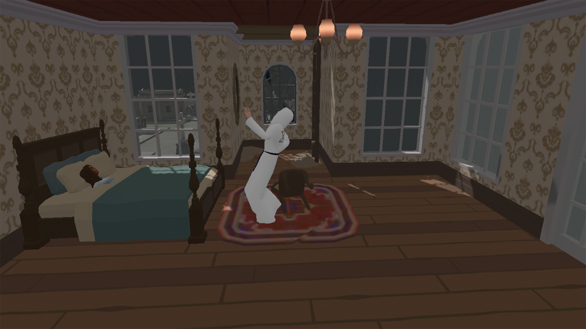 Screenshot of Evil Scary Dead Neighbour Game