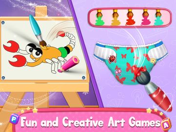 충만한 엄마 과 쌍 아가 케어 양식장 경기 게임 스크린샷