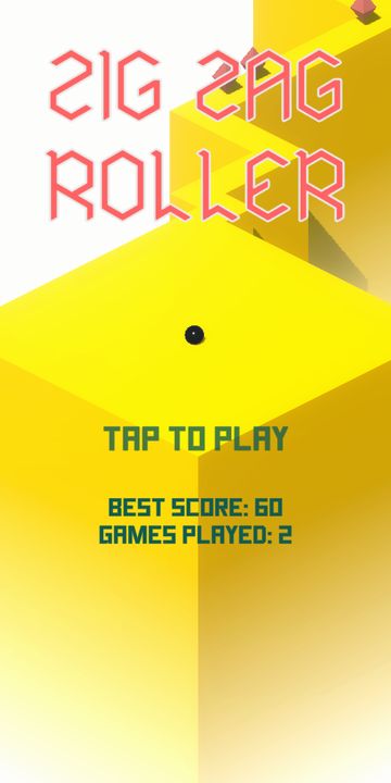 Zig Zag Roller Game Screenshot
