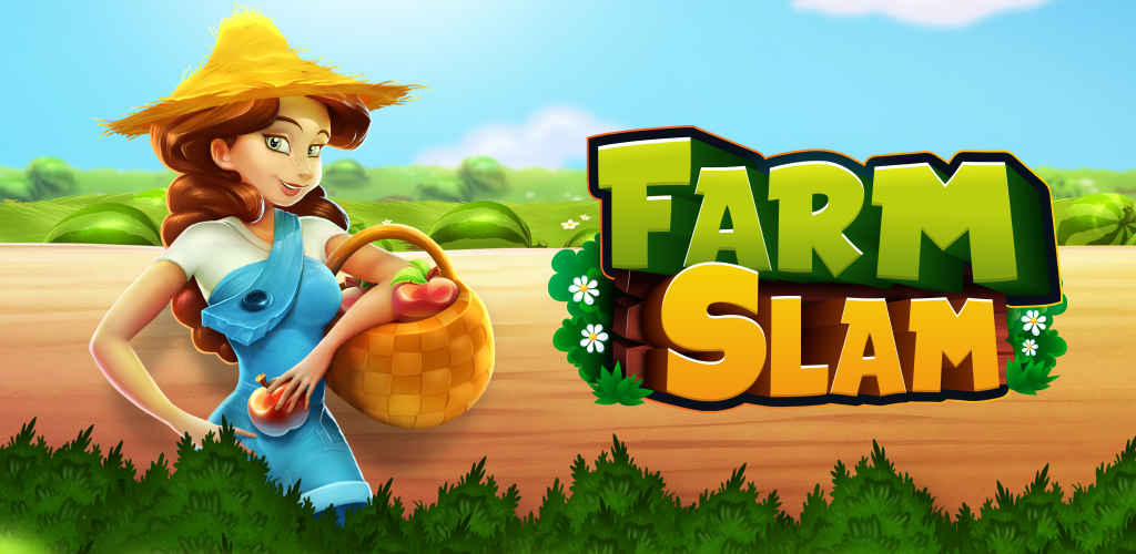 Banner of Farm Slam - マッチ＆ビルド - マッチ-3して自分の農場をビルドしよう 