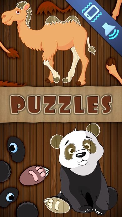 Animal Puzzles Games: little boys & girls puzzle 遊戲截圖