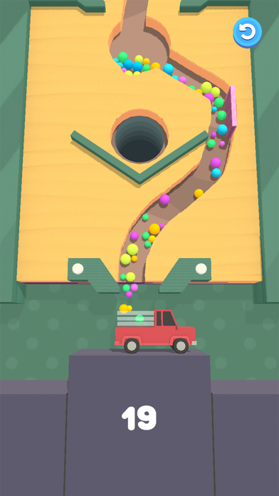Screenshot 1 of Bola Pasir - Puzzle Penggali 
