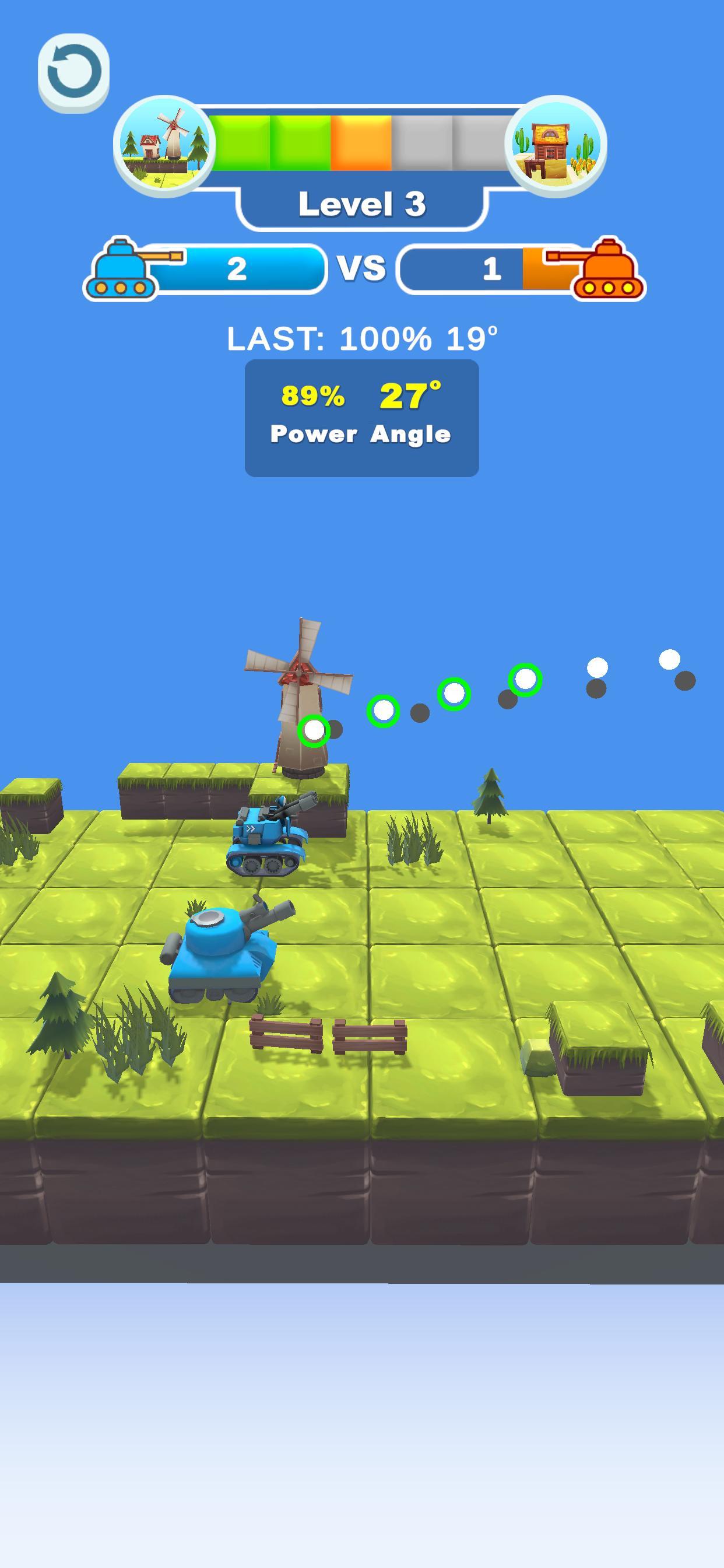 Merge Tank Master Game Screenshot