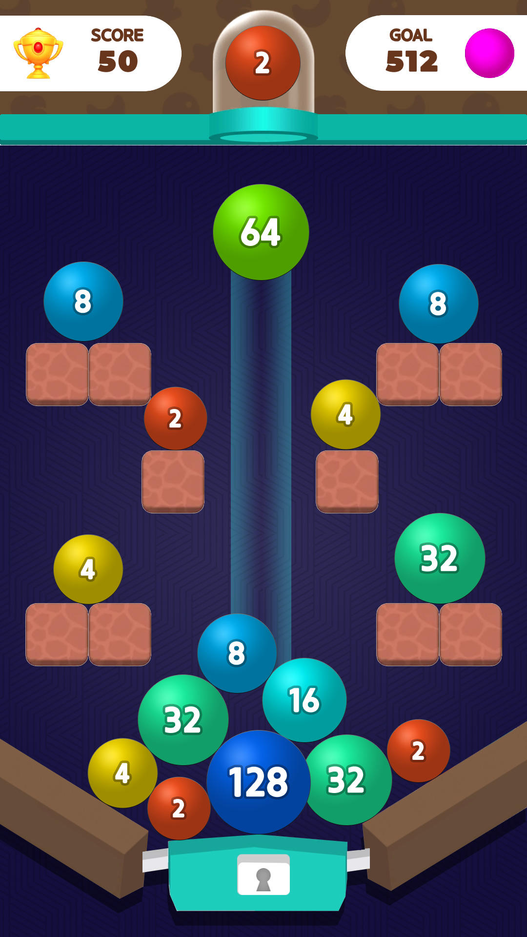 Bubble Buster 2048: Bubble Pop Game Screenshot