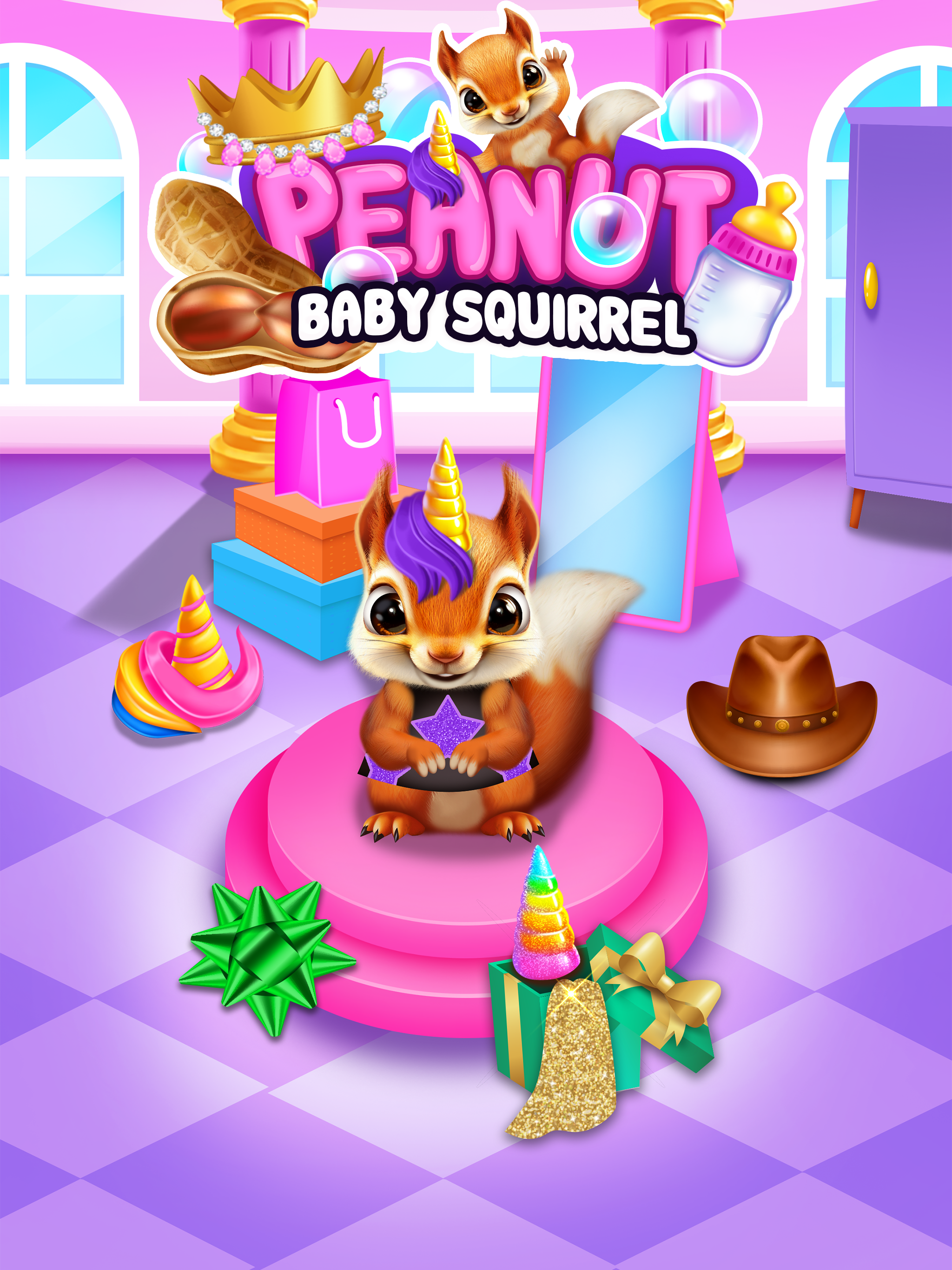 Peanut the Squirrel Game Screenshot