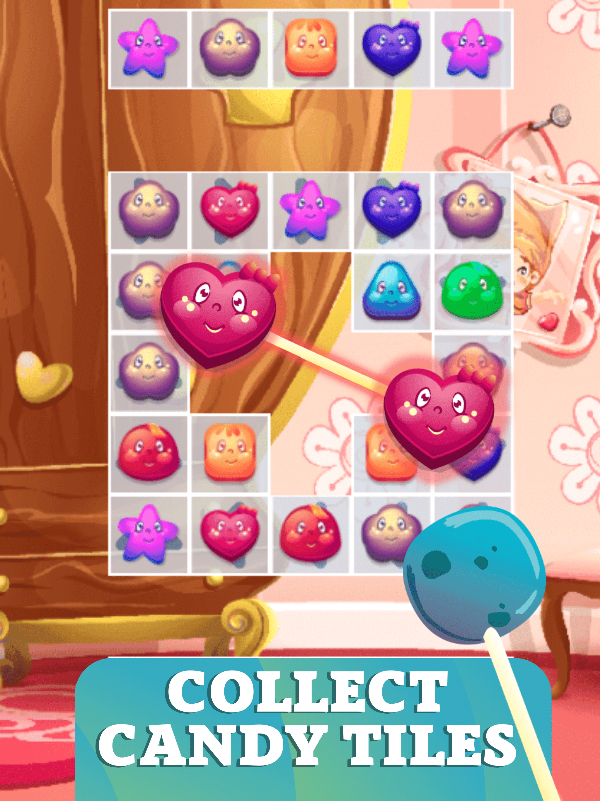 Candy Connect: tile match onet Game Screenshot